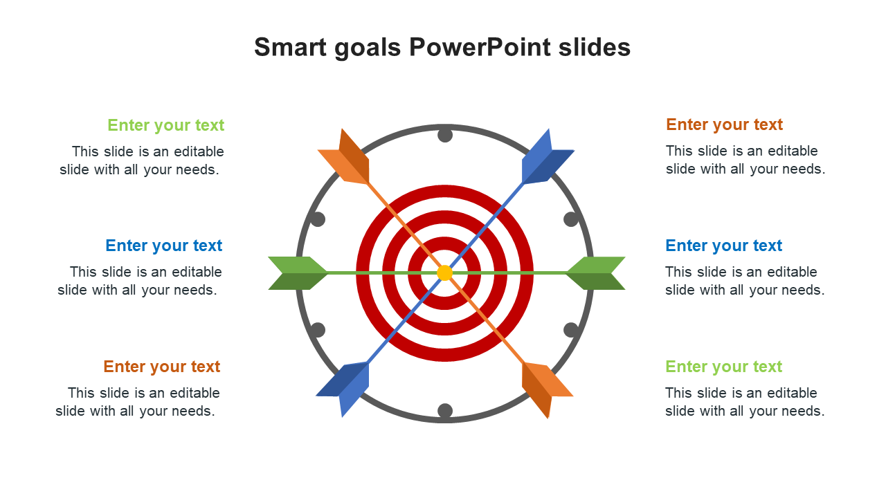 Affordable Smart Goals PowerPoint Slides Templates
